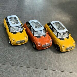 Mini cooper plastic Toy Car Set for Imaginative Play